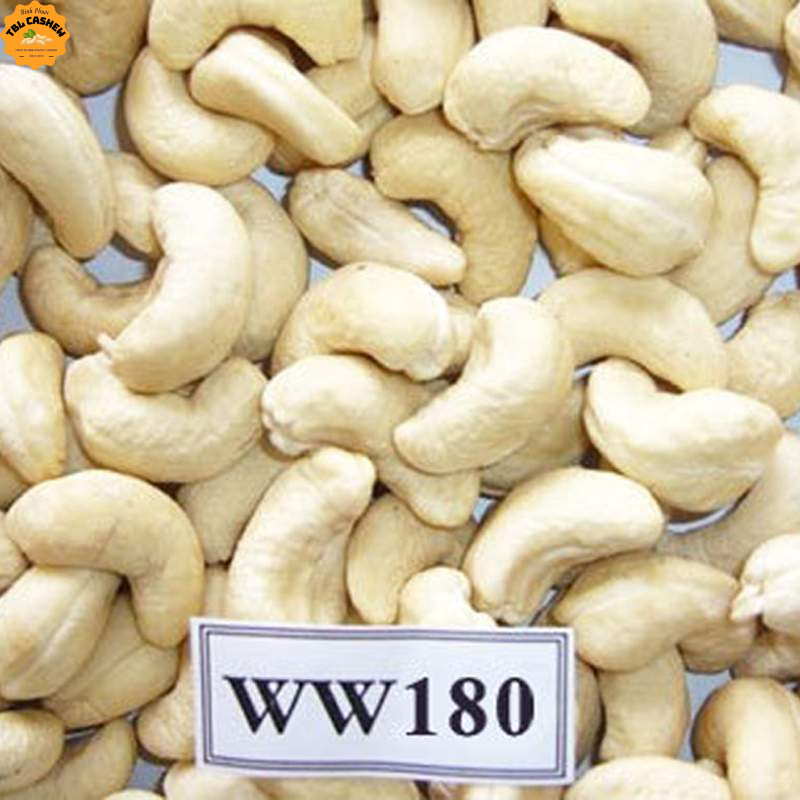 Hạt điều WW180 nhân trắng