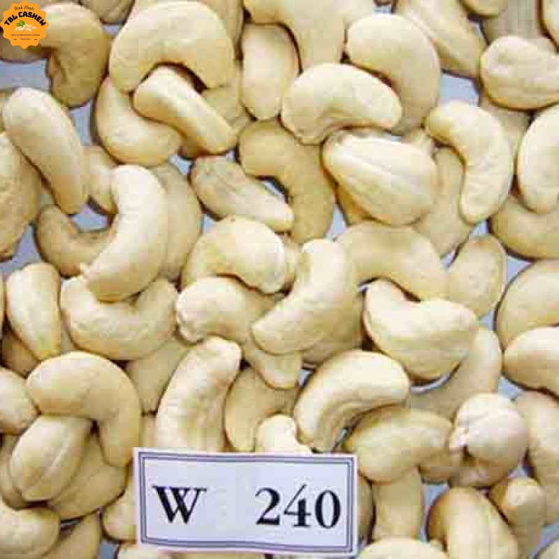 Hạt điều WW240 nhân trắng