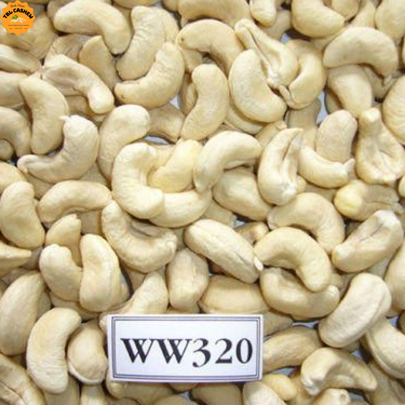 Hạt điều WW320 nhân trắng
